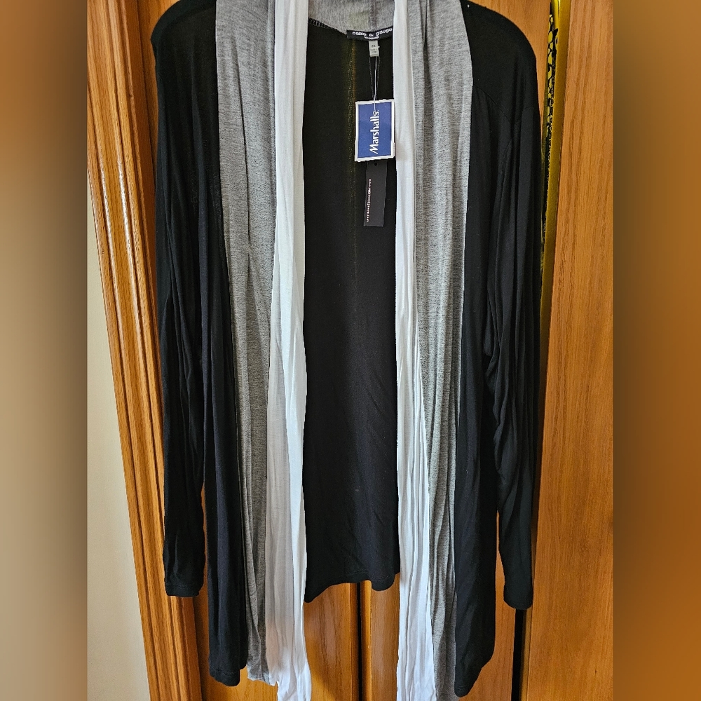 Plus size cardigan